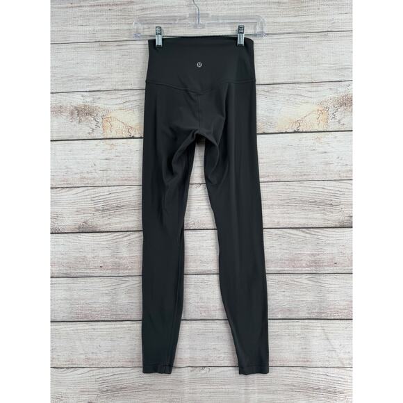Lululemon Align High Rise 28" Pant Leggings Womens 4 Gray Athleisure - Picture 2 of 9